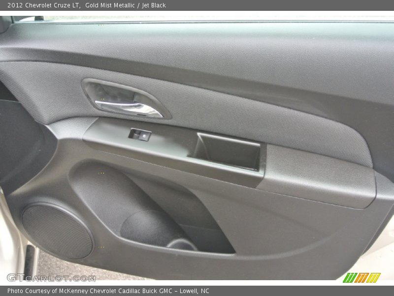 Gold Mist Metallic / Jet Black 2012 Chevrolet Cruze LT