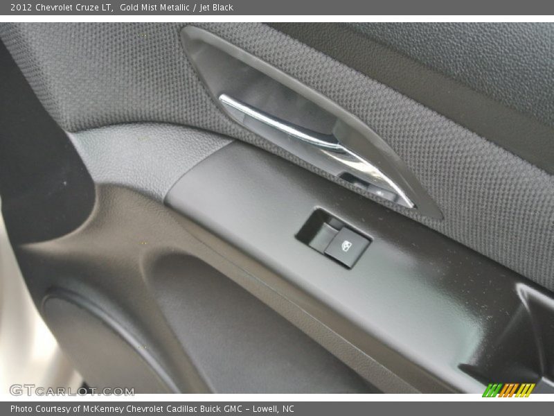 Gold Mist Metallic / Jet Black 2012 Chevrolet Cruze LT