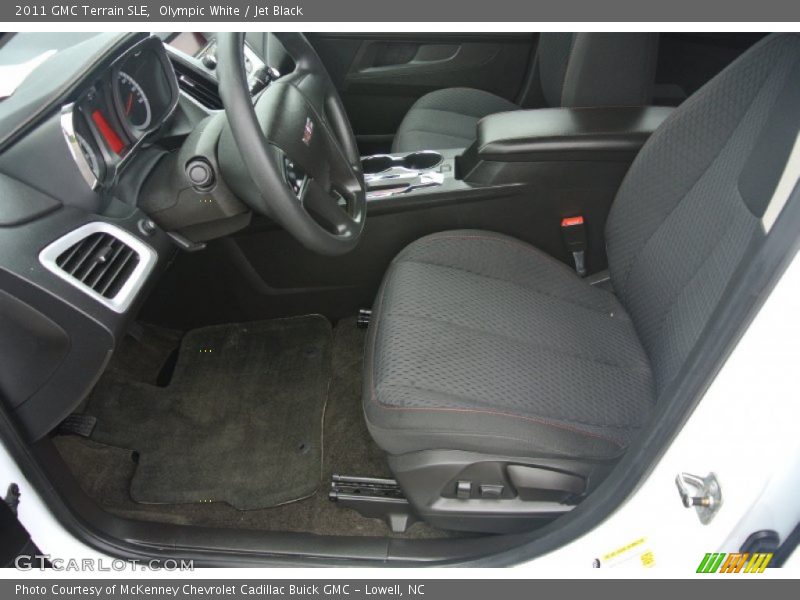 Olympic White / Jet Black 2011 GMC Terrain SLE