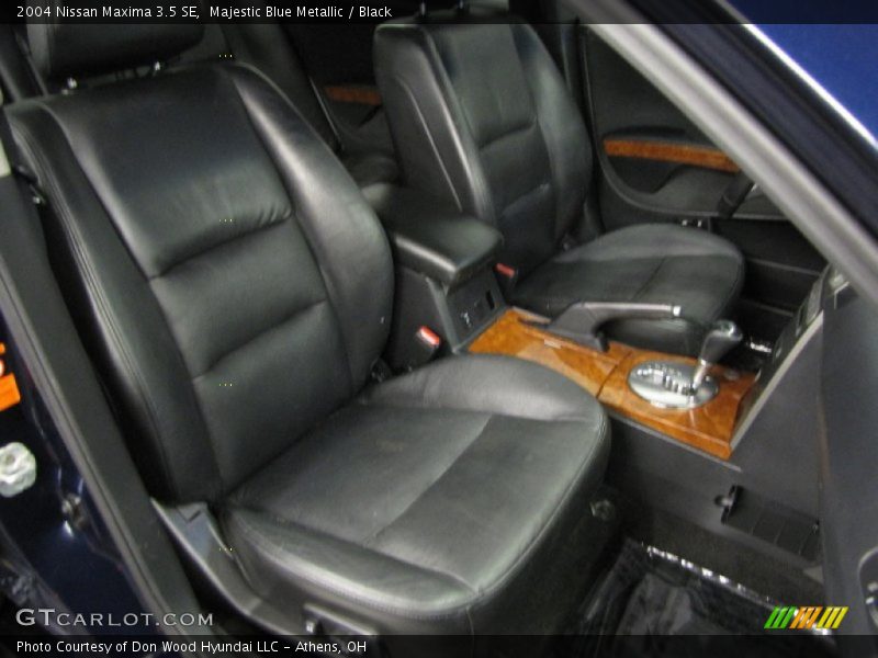 Majestic Blue Metallic / Black 2004 Nissan Maxima 3.5 SE