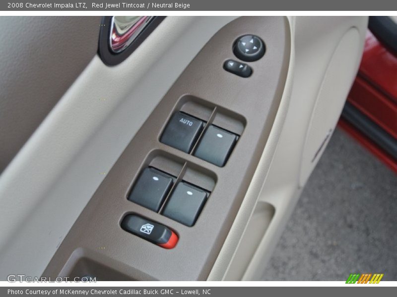 Red Jewel Tintcoat / Neutral Beige 2008 Chevrolet Impala LTZ