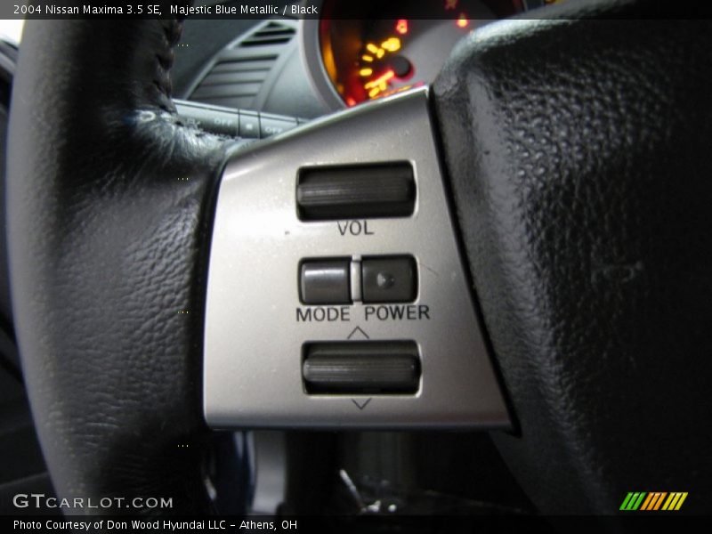 Majestic Blue Metallic / Black 2004 Nissan Maxima 3.5 SE