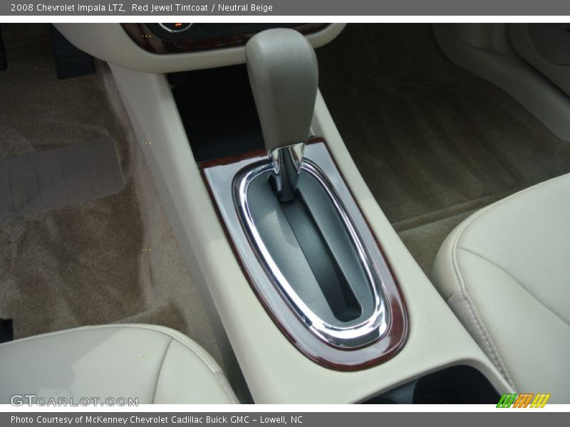 Red Jewel Tintcoat / Neutral Beige 2008 Chevrolet Impala LTZ