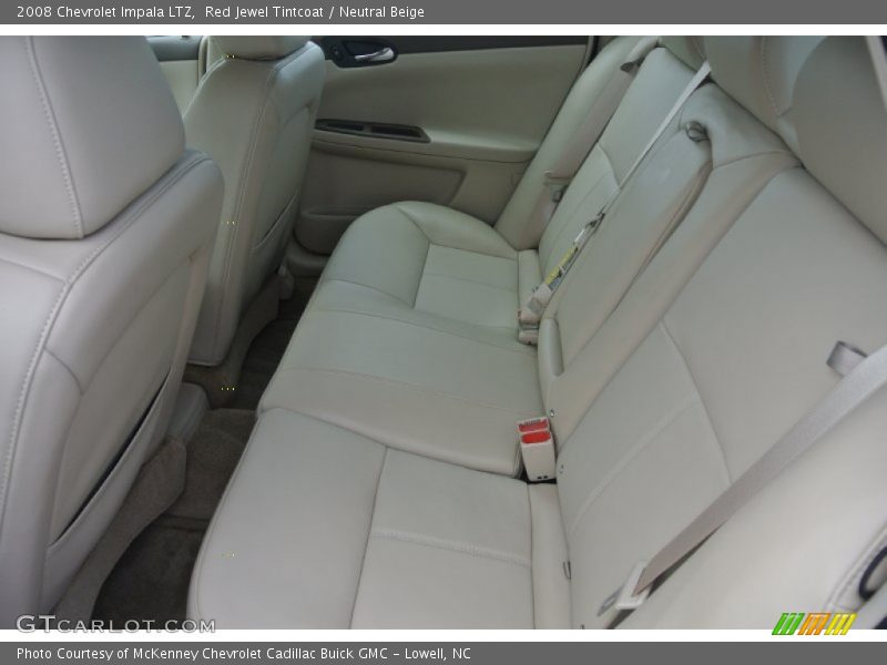 Red Jewel Tintcoat / Neutral Beige 2008 Chevrolet Impala LTZ