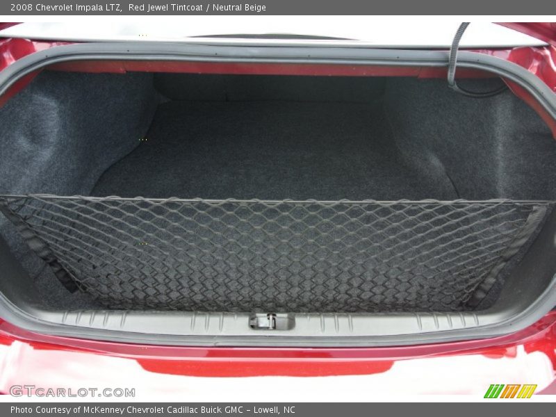 Red Jewel Tintcoat / Neutral Beige 2008 Chevrolet Impala LTZ