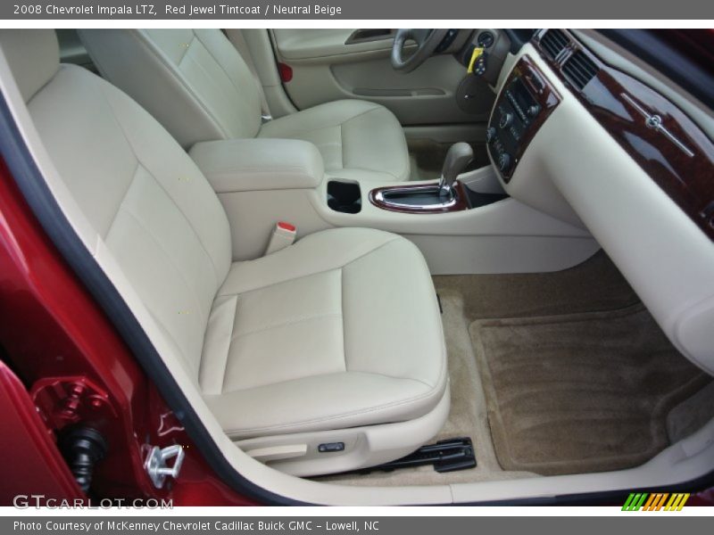 Red Jewel Tintcoat / Neutral Beige 2008 Chevrolet Impala LTZ