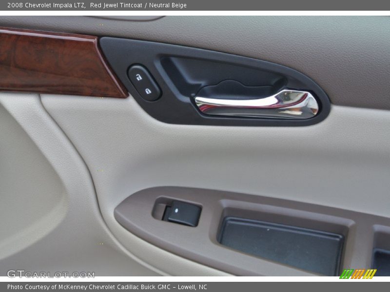 Red Jewel Tintcoat / Neutral Beige 2008 Chevrolet Impala LTZ