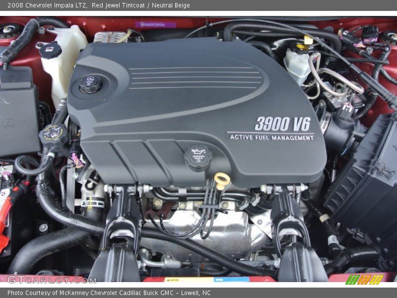 Red Jewel Tintcoat / Neutral Beige 2008 Chevrolet Impala LTZ