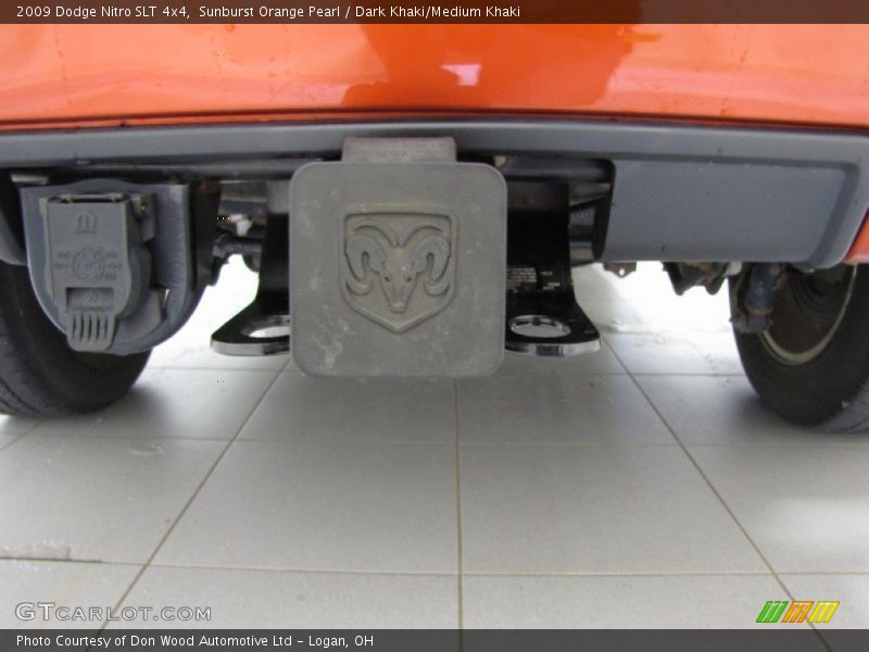 Sunburst Orange Pearl / Dark Khaki/Medium Khaki 2009 Dodge Nitro SLT 4x4