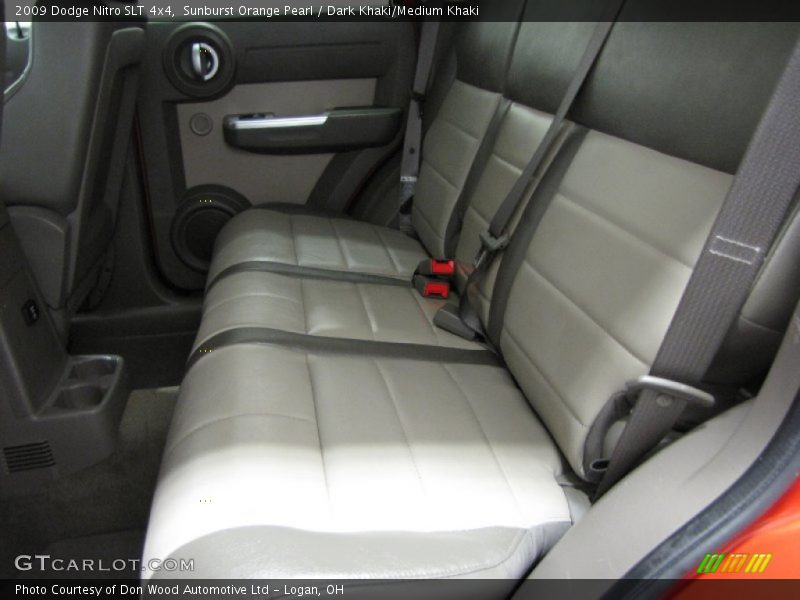 Sunburst Orange Pearl / Dark Khaki/Medium Khaki 2009 Dodge Nitro SLT 4x4