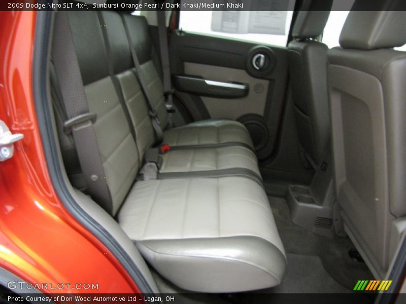 Sunburst Orange Pearl / Dark Khaki/Medium Khaki 2009 Dodge Nitro SLT 4x4