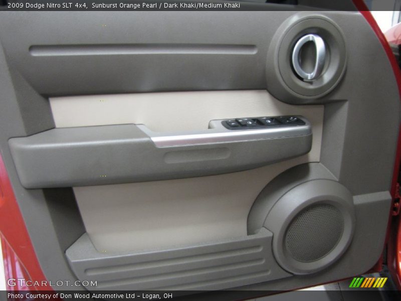 Sunburst Orange Pearl / Dark Khaki/Medium Khaki 2009 Dodge Nitro SLT 4x4