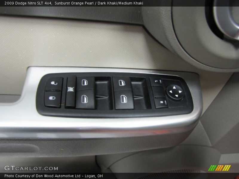 Sunburst Orange Pearl / Dark Khaki/Medium Khaki 2009 Dodge Nitro SLT 4x4
