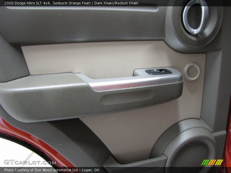 Sunburst Orange Pearl / Dark Khaki/Medium Khaki 2009 Dodge Nitro SLT 4x4