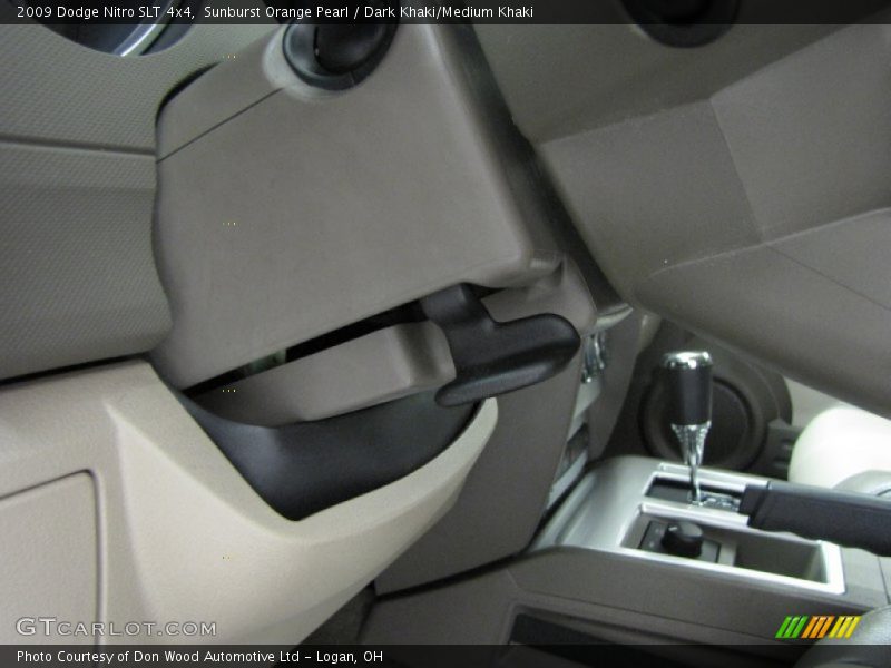 Sunburst Orange Pearl / Dark Khaki/Medium Khaki 2009 Dodge Nitro SLT 4x4