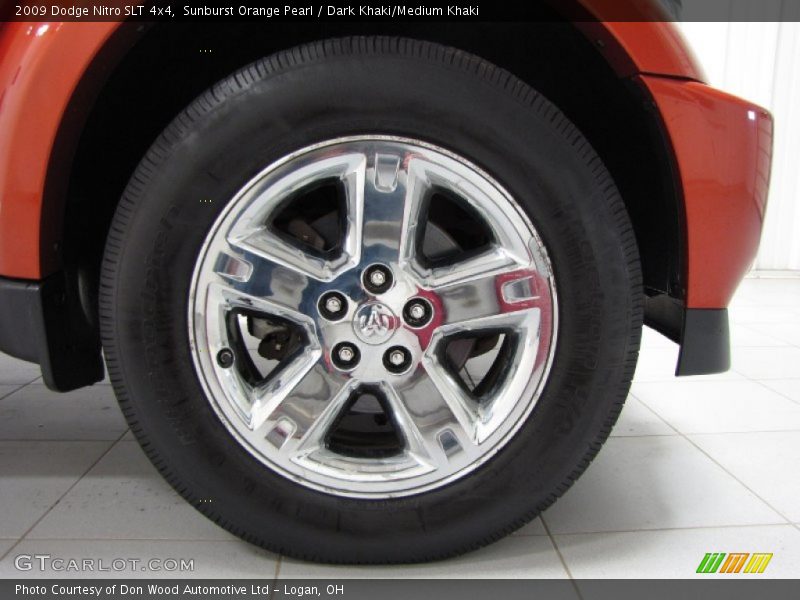 Sunburst Orange Pearl / Dark Khaki/Medium Khaki 2009 Dodge Nitro SLT 4x4