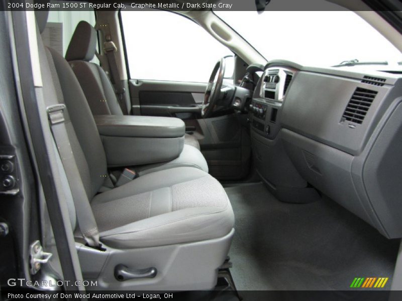Graphite Metallic / Dark Slate Gray 2004 Dodge Ram 1500 ST Regular Cab