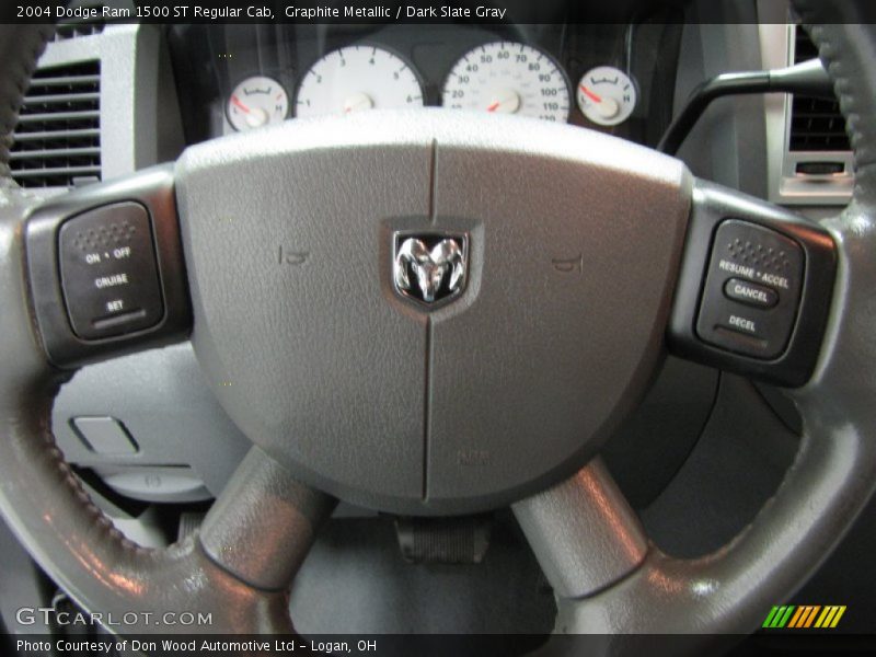 Graphite Metallic / Dark Slate Gray 2004 Dodge Ram 1500 ST Regular Cab