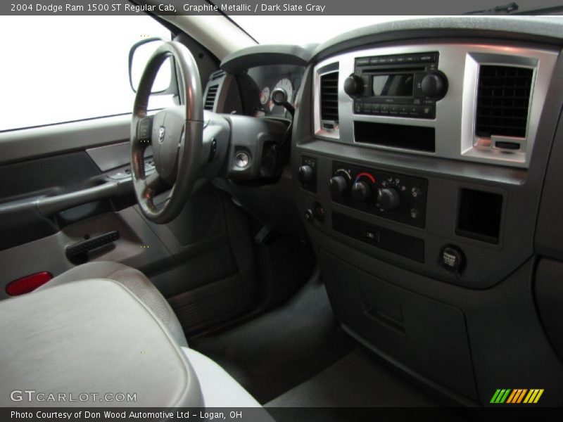 Graphite Metallic / Dark Slate Gray 2004 Dodge Ram 1500 ST Regular Cab