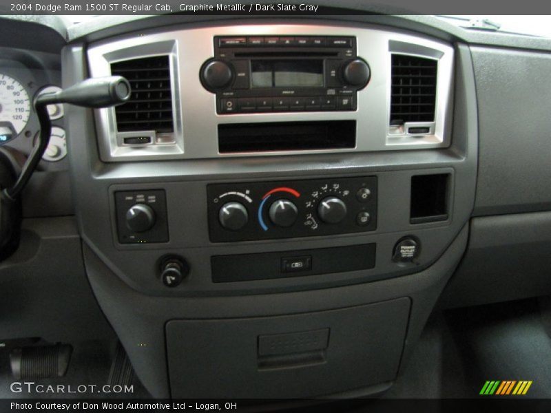 Graphite Metallic / Dark Slate Gray 2004 Dodge Ram 1500 ST Regular Cab