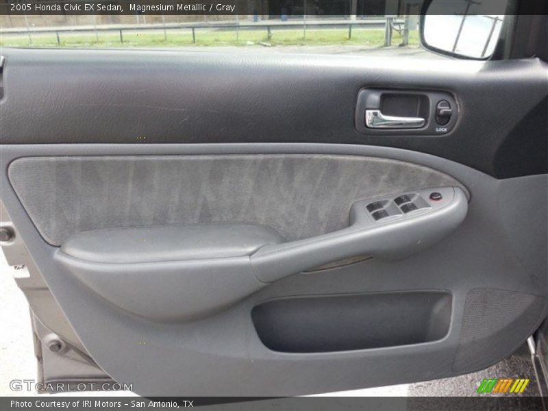 Magnesium Metallic / Gray 2005 Honda Civic EX Sedan