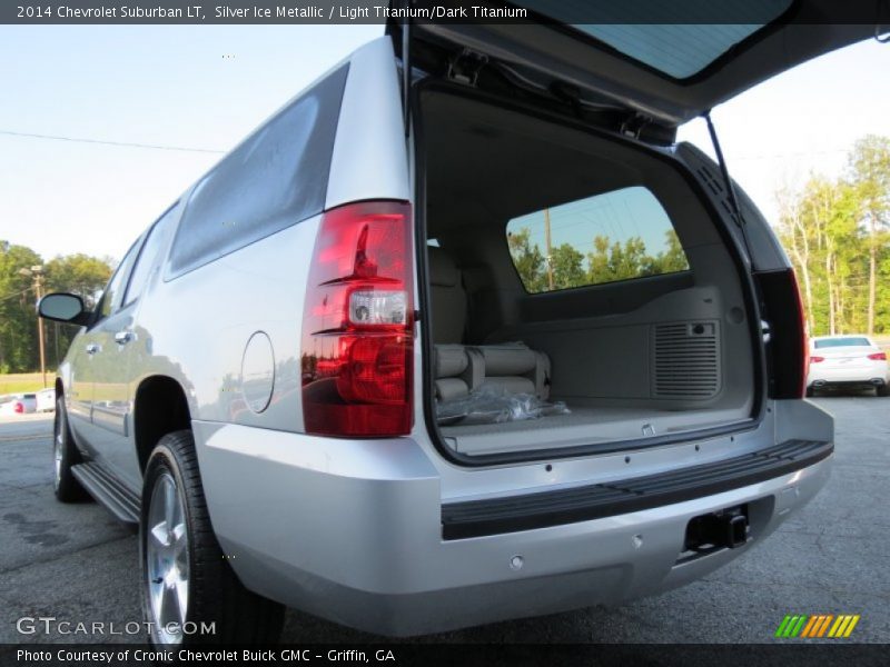 Silver Ice Metallic / Light Titanium/Dark Titanium 2014 Chevrolet Suburban LT
