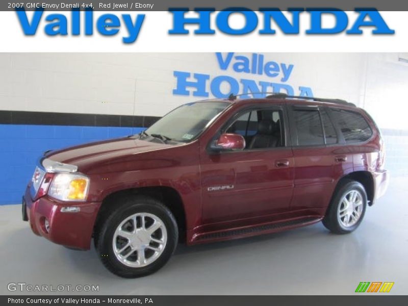 Red Jewel / Ebony 2007 GMC Envoy Denali 4x4