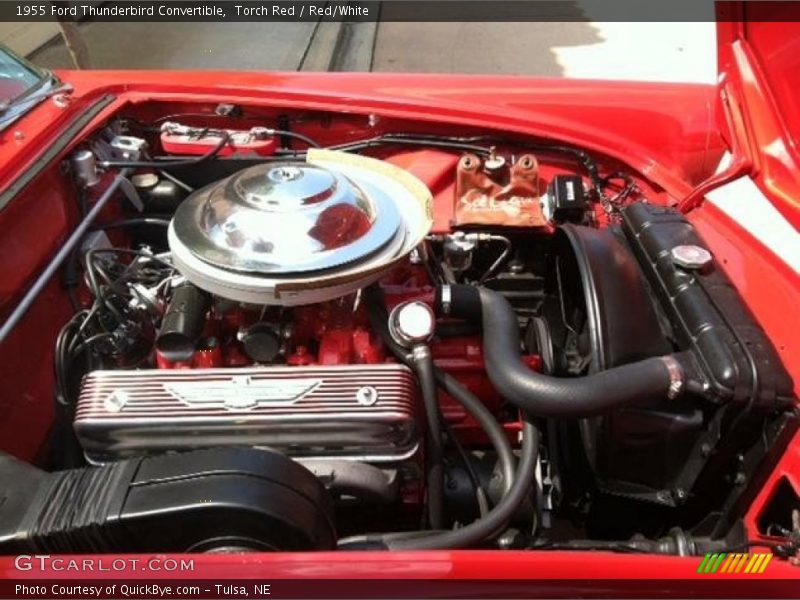  1955 Thunderbird Convertible Engine - 292 cid OHV 16-Valve V8