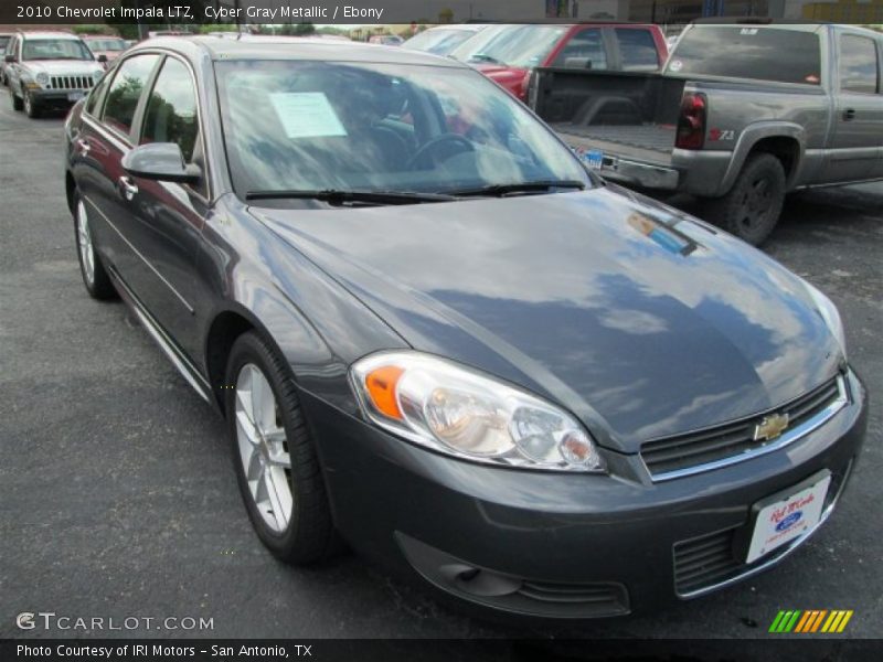 Cyber Gray Metallic / Ebony 2010 Chevrolet Impala LTZ