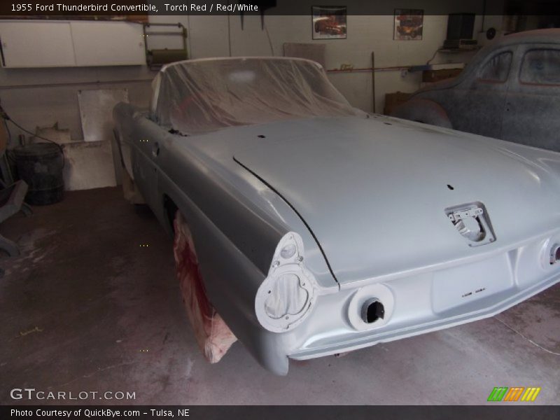 Torch Red / Red/White 1955 Ford Thunderbird Convertible