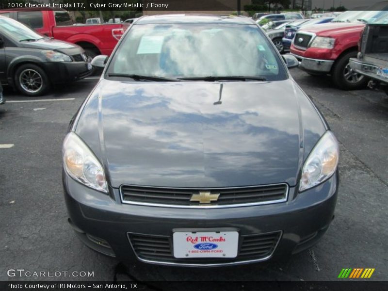 Cyber Gray Metallic / Ebony 2010 Chevrolet Impala LTZ