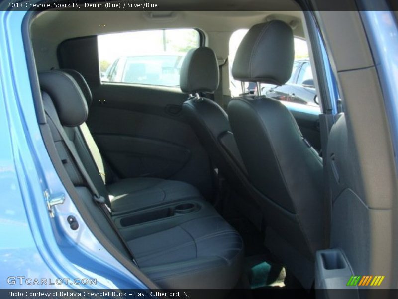 Denim (Blue) / Silver/Blue 2013 Chevrolet Spark LS