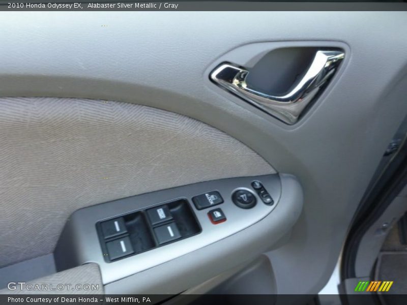 Alabaster Silver Metallic / Gray 2010 Honda Odyssey EX