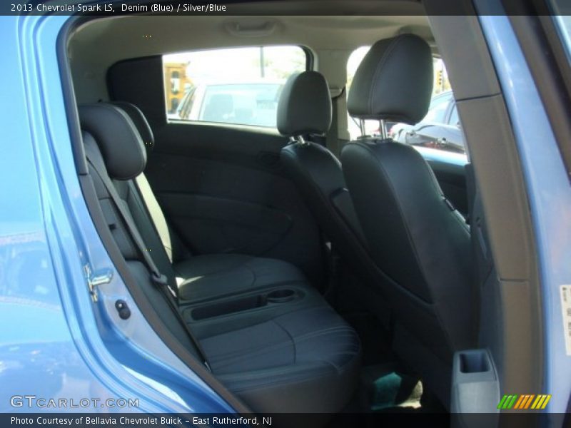 Denim (Blue) / Silver/Blue 2013 Chevrolet Spark LS