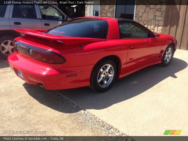 Bright Red / Dark Pewter 1998 Pontiac Firebird Trans Am Coupe