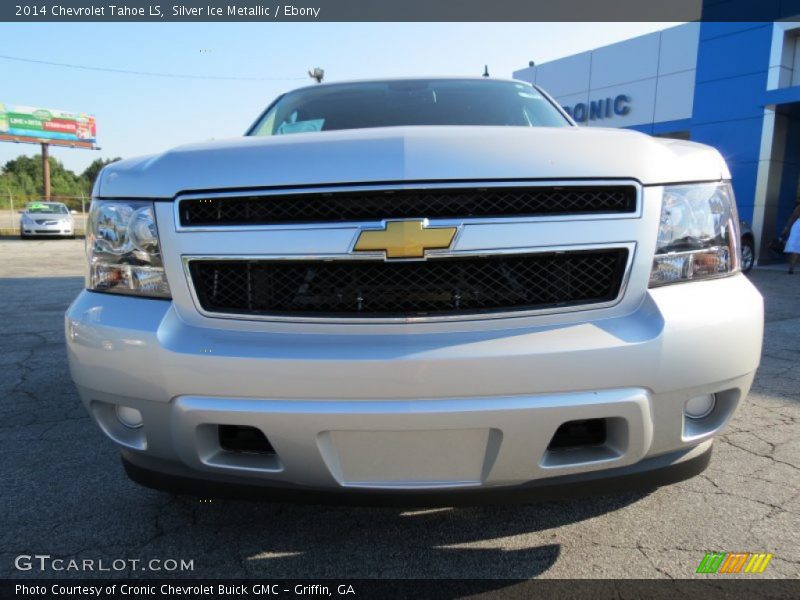 Silver Ice Metallic / Ebony 2014 Chevrolet Tahoe LS