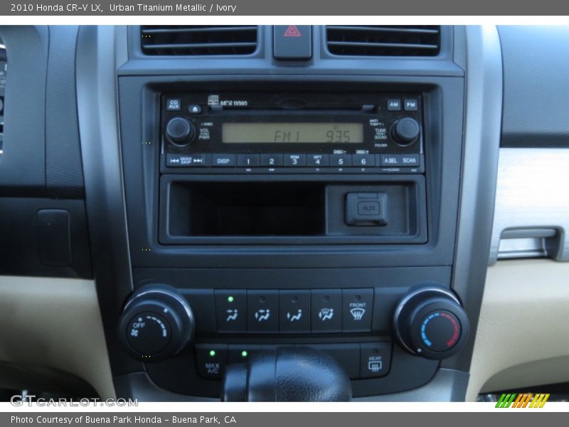 Urban Titanium Metallic / Ivory 2010 Honda CR-V LX