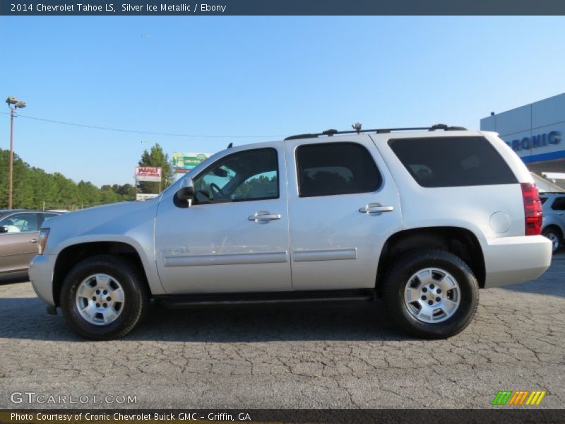 Silver Ice Metallic / Ebony 2014 Chevrolet Tahoe LS