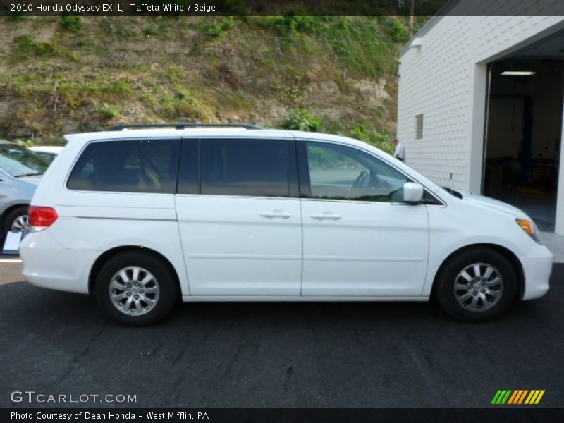 Taffeta White / Beige 2010 Honda Odyssey EX-L