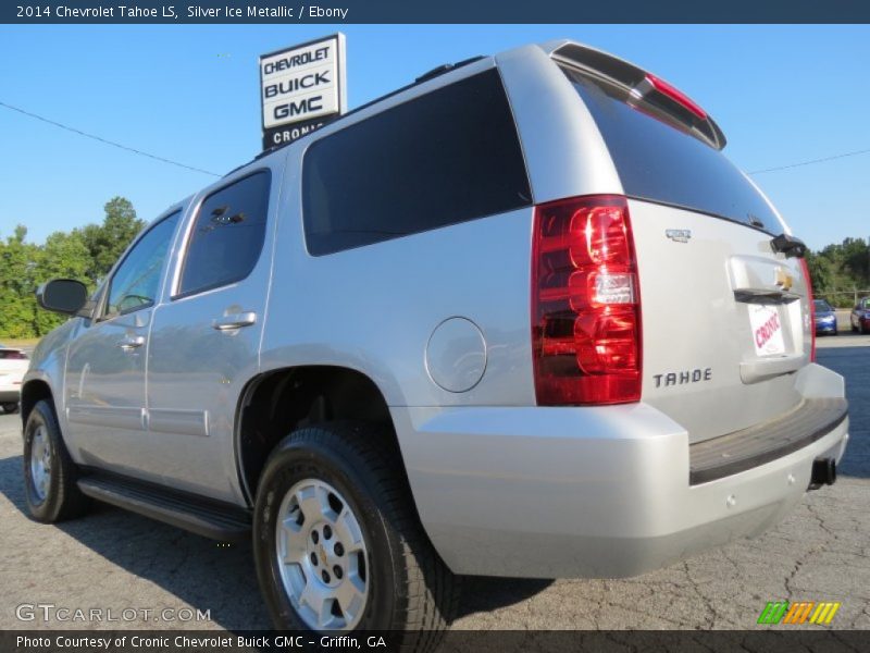 Silver Ice Metallic / Ebony 2014 Chevrolet Tahoe LS