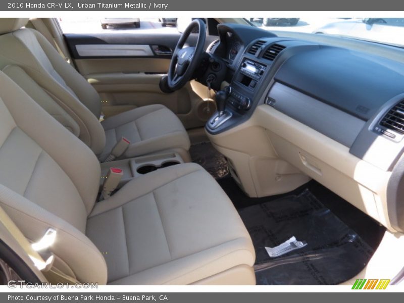 Urban Titanium Metallic / Ivory 2010 Honda CR-V LX