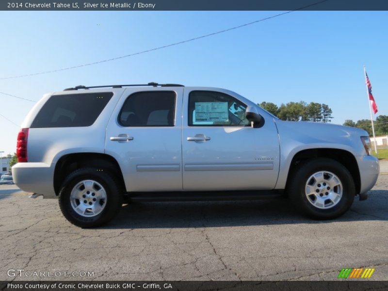 Silver Ice Metallic / Ebony 2014 Chevrolet Tahoe LS