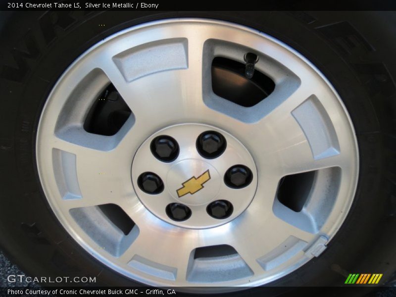 Silver Ice Metallic / Ebony 2014 Chevrolet Tahoe LS