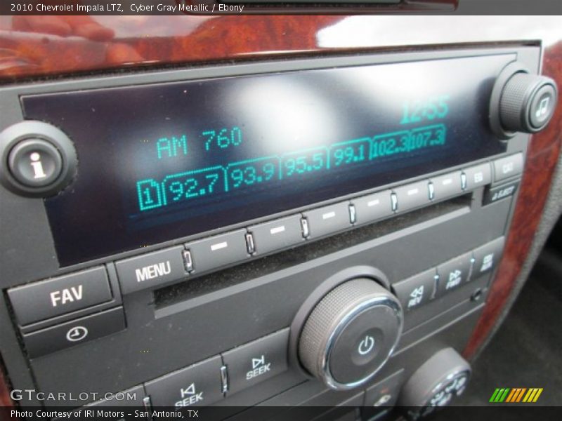 Cyber Gray Metallic / Ebony 2010 Chevrolet Impala LTZ