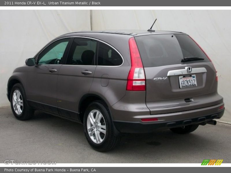 Urban Titanium Metallic / Black 2011 Honda CR-V EX-L