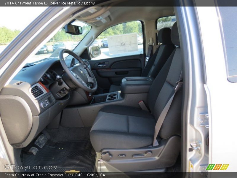 Silver Ice Metallic / Ebony 2014 Chevrolet Tahoe LS