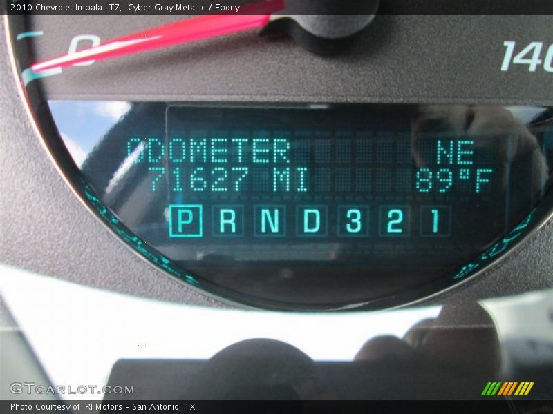 Cyber Gray Metallic / Ebony 2010 Chevrolet Impala LTZ