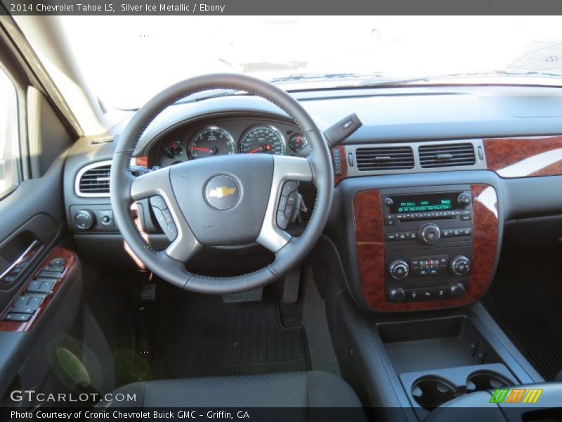Silver Ice Metallic / Ebony 2014 Chevrolet Tahoe LS