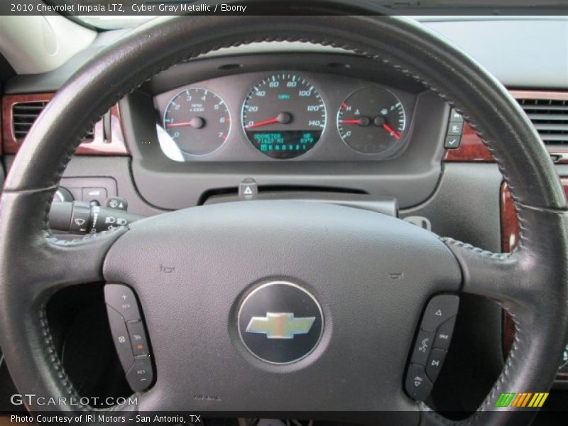 Cyber Gray Metallic / Ebony 2010 Chevrolet Impala LTZ