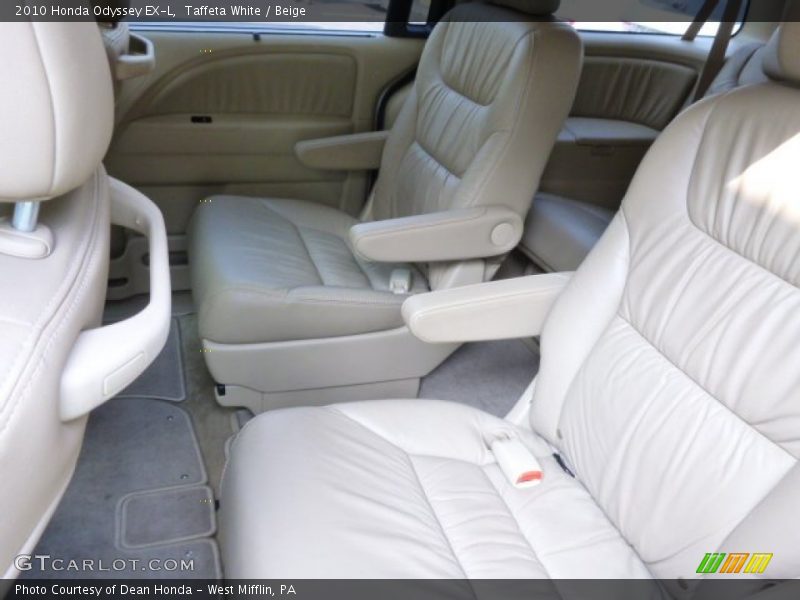 Taffeta White / Beige 2010 Honda Odyssey EX-L